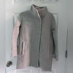 J CREW COCOON JACKET NEW WITH TAGS BEAUTIFUL GREY